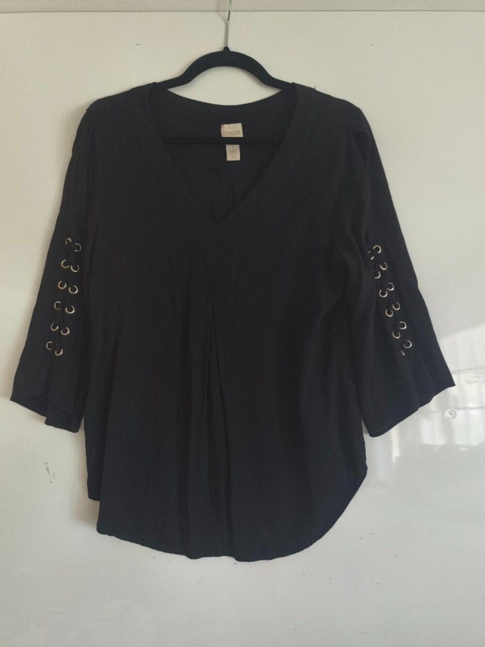 Chico's Black Blouse